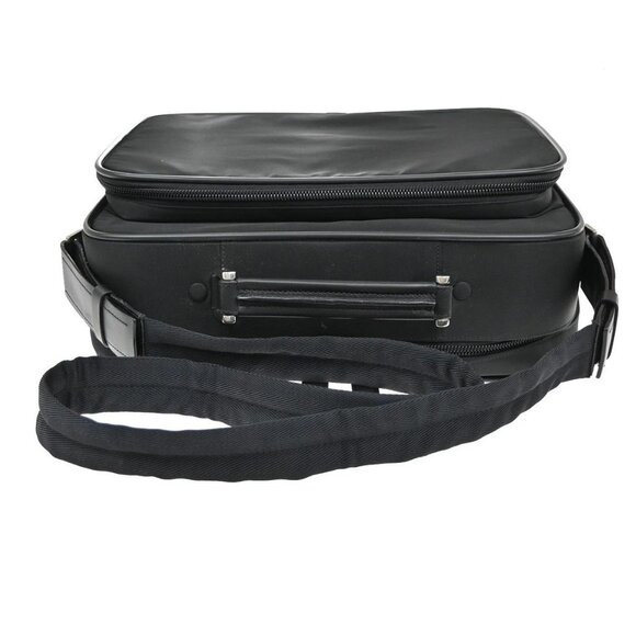 PRADA Logo Tessuto 2Way Business Shoulder Hnad Bag Nylon Leather Black 83KA991 - Picture 5 of 16